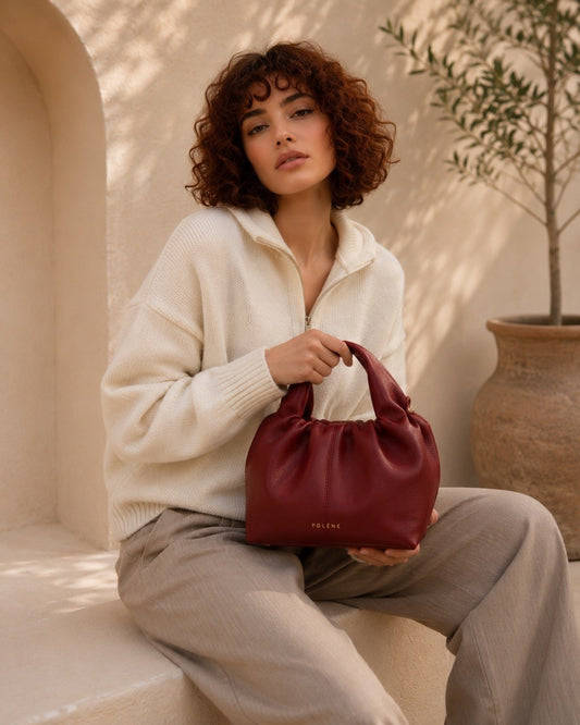 mini top handle bag